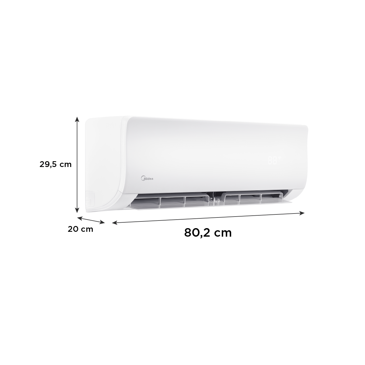 Split Muro Midea Inverter Xtreme Dura 12.000 BTU