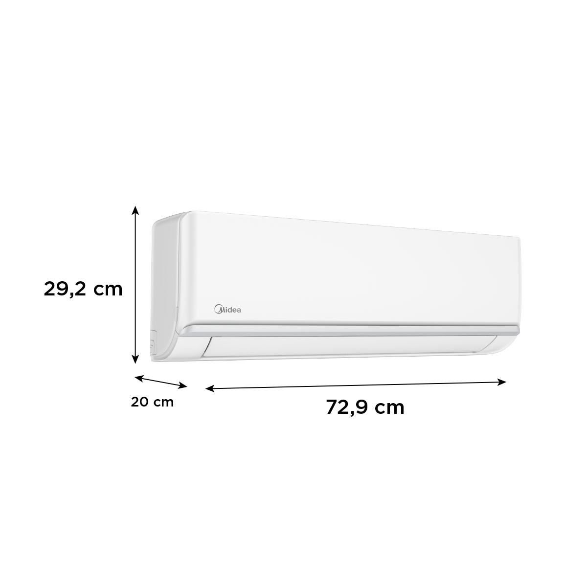 Split Muro Midea Inverter Xtra 9.000 BTU