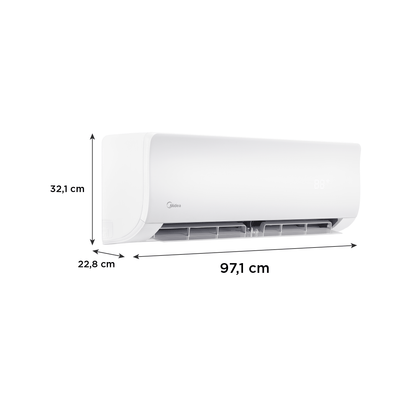 Split Muro Midea Inverter Xtreme Dura 18.000 BTU