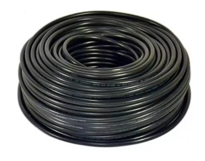 Cordón Eléctrico 3x1,5 mm² negro – 100 Metros