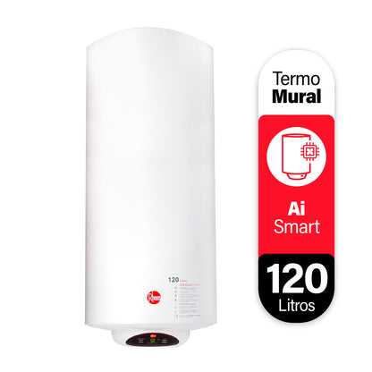 Termo Eléctrico mural Rheem 120L con Tecnología Smart