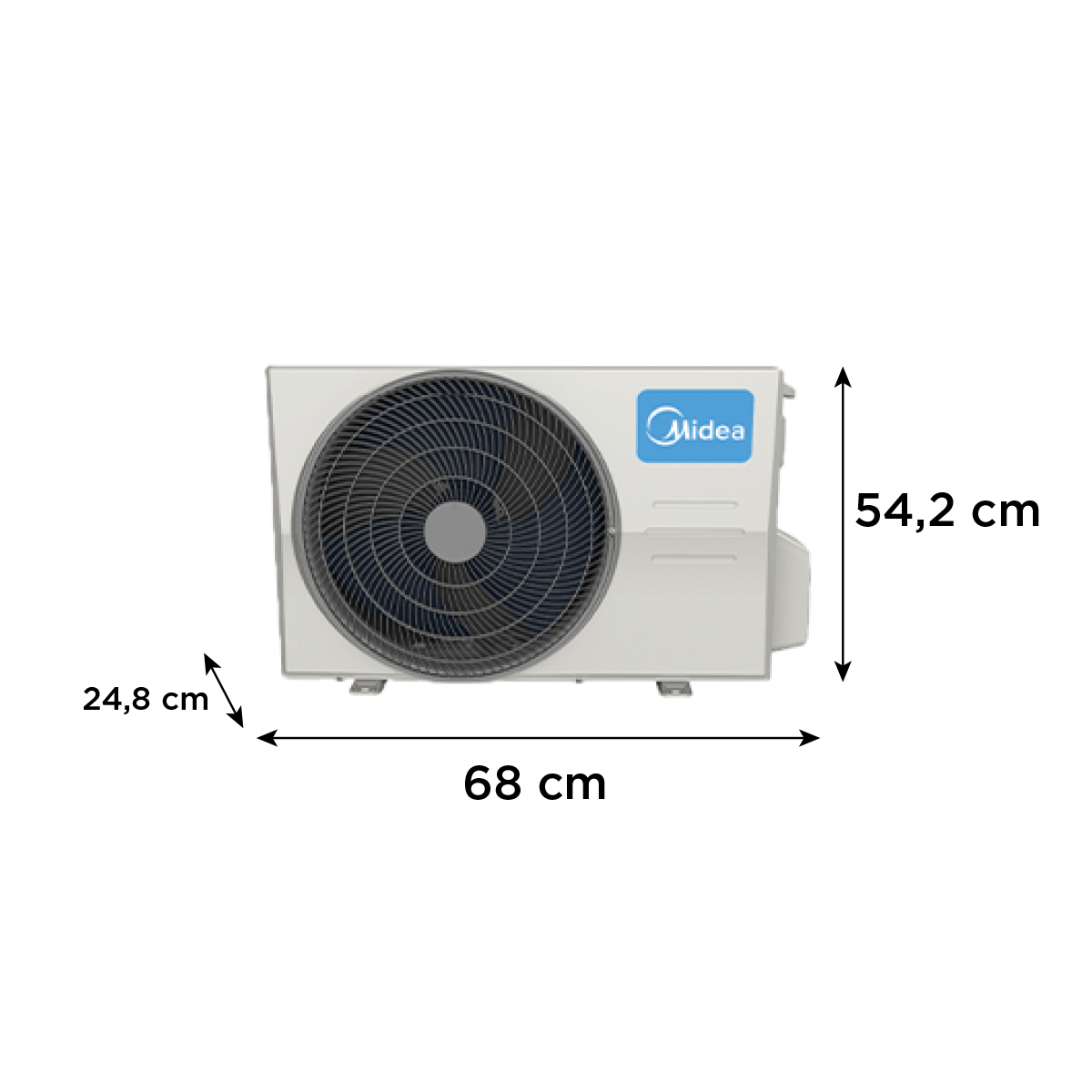 Split Muro Midea Inverter Xtra 9.000 BTU