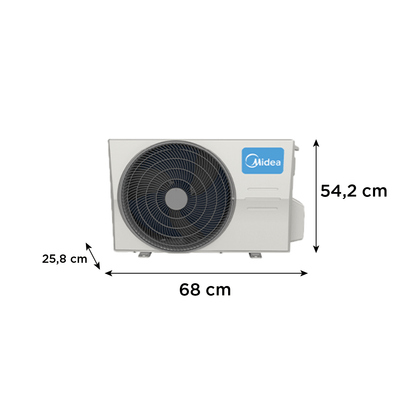 Split Muro Midea Inverter Xtra 12.000 Btu